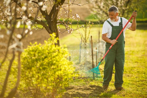 Risk assessment and site safety checks for landscaping work